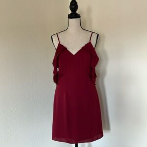 Maroon Majorelle mini dress, size small